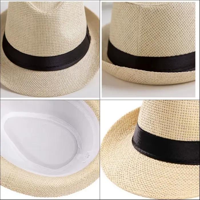 Chapeau de paille d'été pour femmes