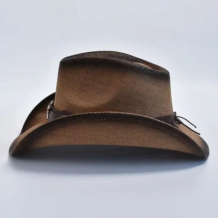 Chapeau de paille épaissi pour hommes et femmes