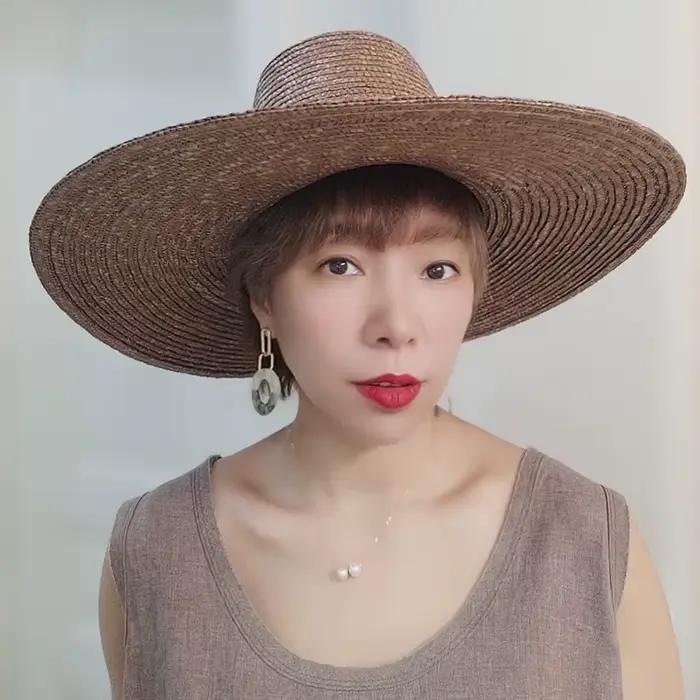 Chapeau Fedoras à Large Bord pour Homme et Femme