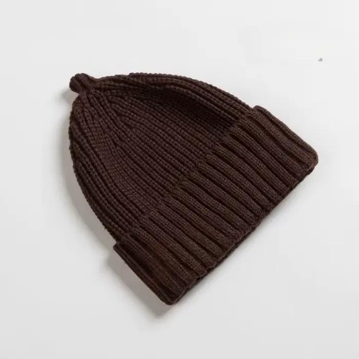 Bonnet d'hiver tricoté pour femmes et filles