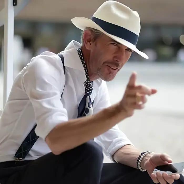 Chapeau Panama classique pour femmes et hommes