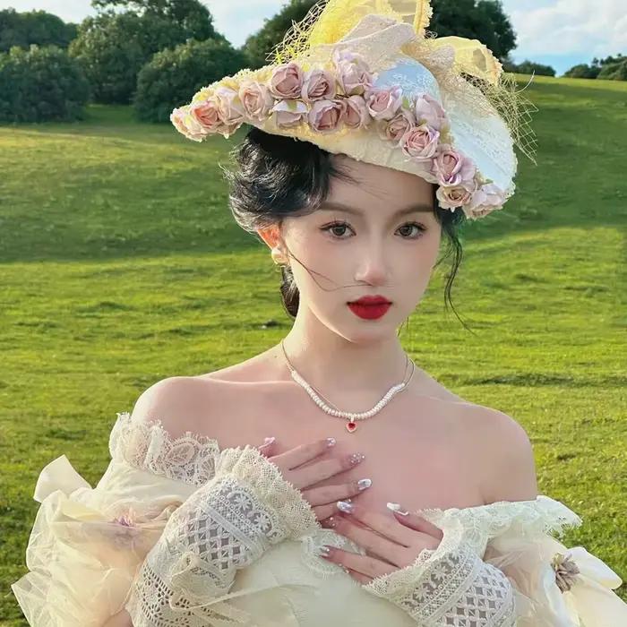 Chapeau de mariage féerique Vintage pour femmes