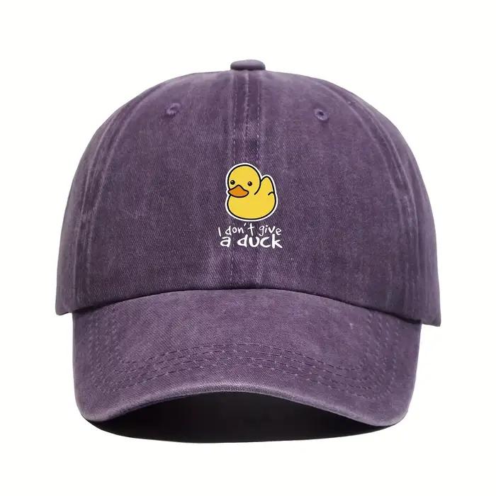 Casquette de baseball amusante « Je n'ai pas de canard »