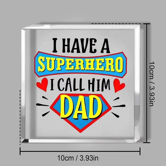 Cadeau souvenir de la fête des pères pour papa