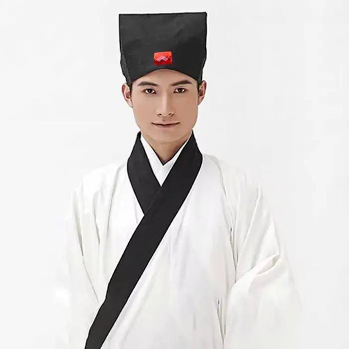 Chapeau Hanfu traditionnel chinois des Prairies pour hommes et enfants