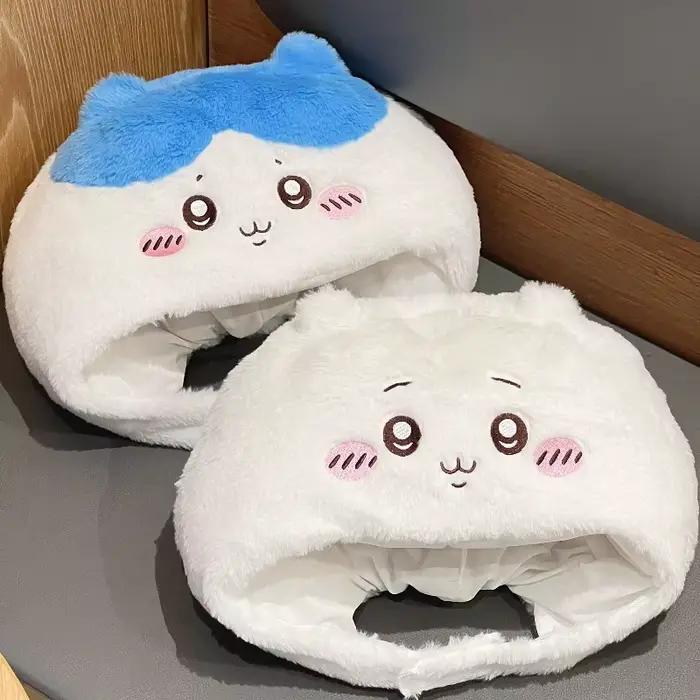Chapeau en peluche Chiikawa de dessin animé mignon