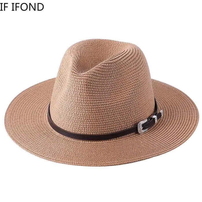 Chapeau de paille de grande taille 60CM pour parents et enfants