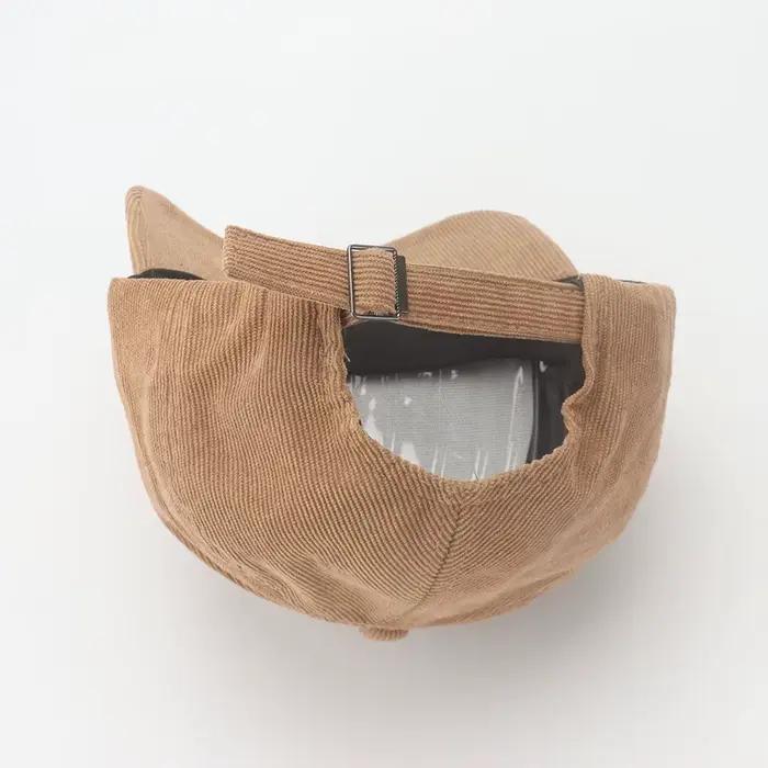 Casquette de Baseball en velours côtelé pour femmes