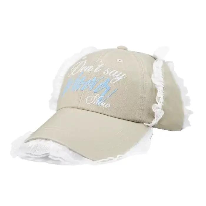Casquettes de baseball vintage américaines brodées avec lettres
