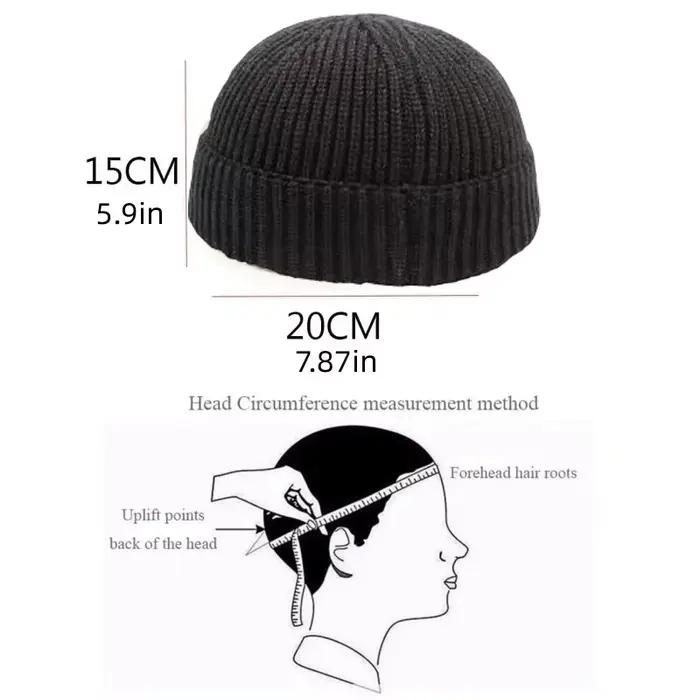 Bonnet tricoté en polyester pour homme et femme style sportif rayé chaud automne hiver décontracté occassionnels à offrir