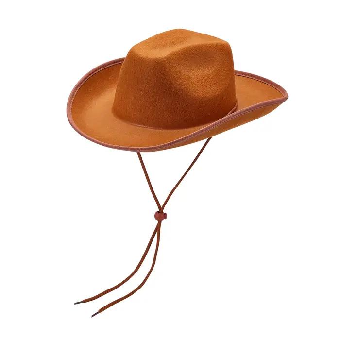 Chapeau Fedora à bord retroussé pour femmes et hommes