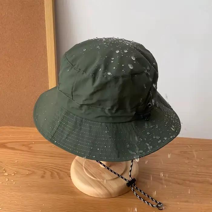 Chapeau seau anti-UV en nylon pour femmes protection solaire anti-UV résistant à l'eau pour activités plein air été camping randonnée alpinisme