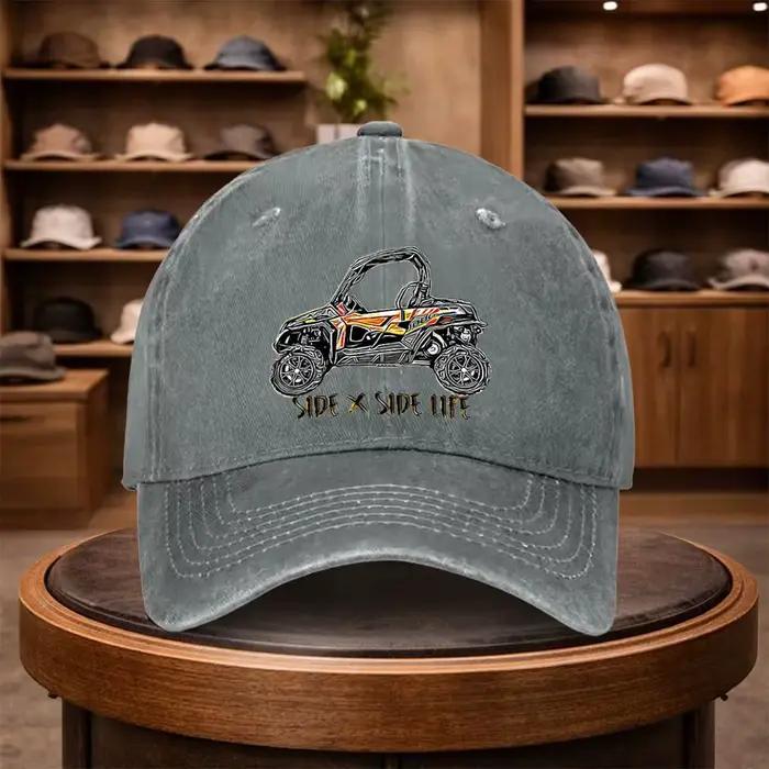 Casquette de baseball imprimée 1 SIDE X SIDE LIFE
