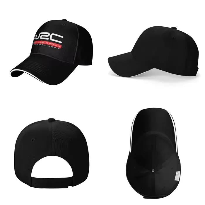 Casquette de baseball réglable unisexe style hip-hop pour quatre saisons extérieure tricotée polyester coupe-vent WRC