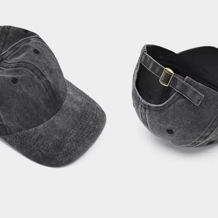 Casquette de baseball rétro en polyester protection solaire quatre saisons voyage homme femme polyvalente style chic détente en plein air