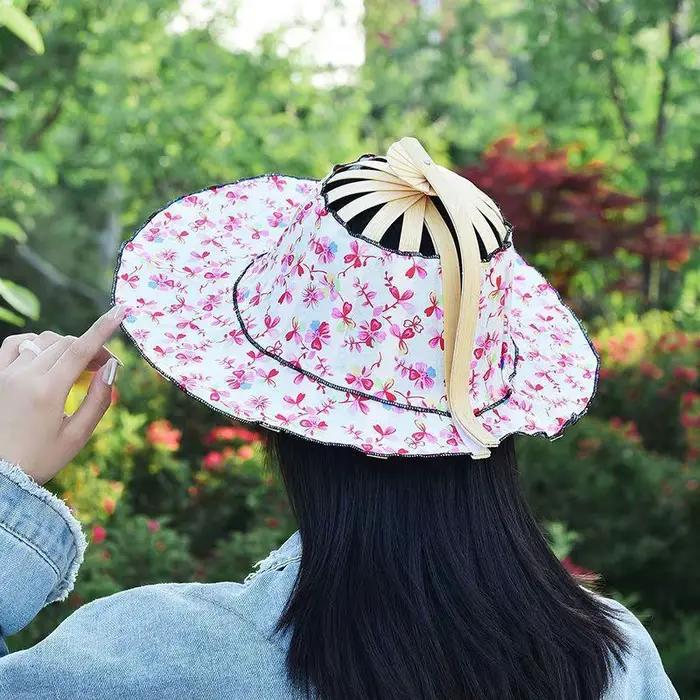Chapeau de ventilateur de vent chinois pour les touristes