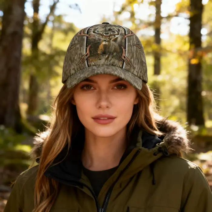 Casquette de Baseball Camouflage cerf en cours d'exécution