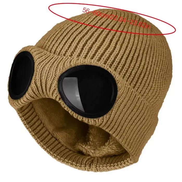 Chapeau de Ski avec lunettes