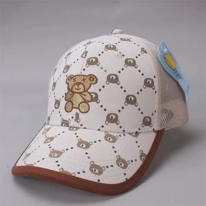 Casquette de baseball de dessin animé mignon pour enfants
