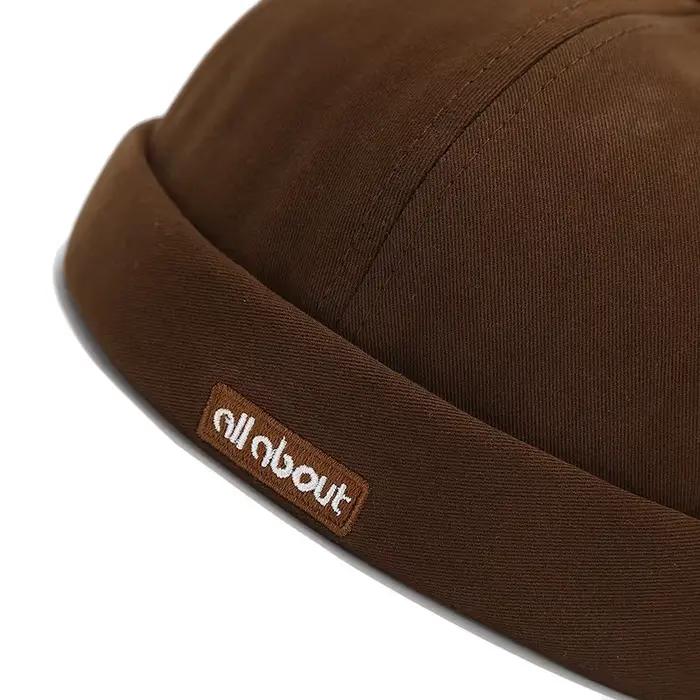 Casquette Docker Bocca brodée lettres style rétro réglable pour hommes et femmes mode streetwear sport décontracté four seasons