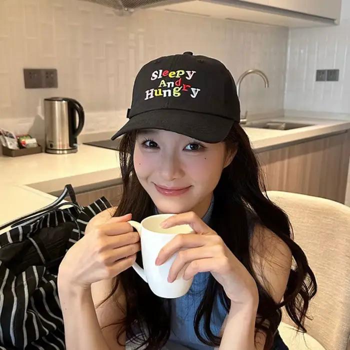 Casquette de Baseball avec lettres colorées pour femmes