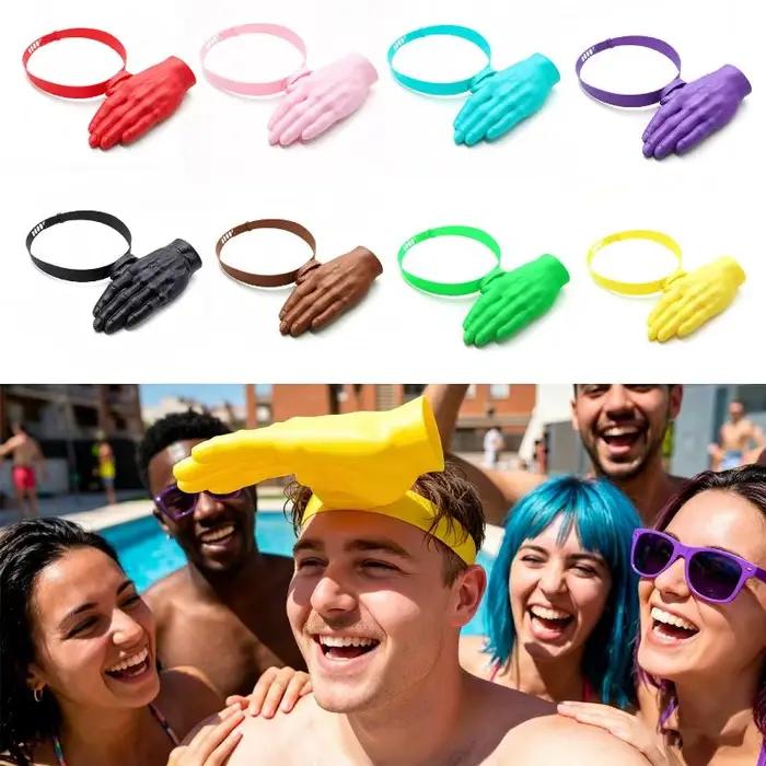 Chapeau de soleil 3D en forme de paume