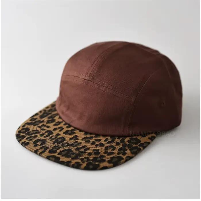 Casquette de baseball rétro imprimée léopard simple et décontractée pour homme et femme occasions spéciales années 90 nostalgie style moderne
