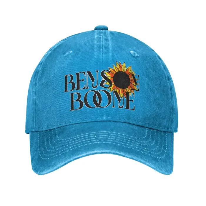 Benson Boone casquettes de Baseball Vintage en détresse Denim chapeaux pour hommes femmes en plein air course réglable