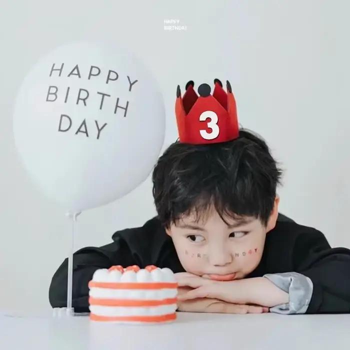 Chapeau joyeux anniversaire bébé première fête d'anniversaire