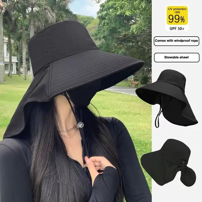 Chapeau de soleil anti-UV pour l'extérieur avec protection du cou