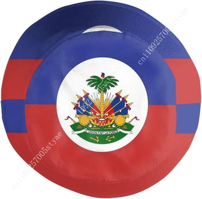 Chapeau Seau Drapeau Haïtien Unisexe Polyvalent Pour Hommes Femmes Occasions Spéciales Activités Plein Air