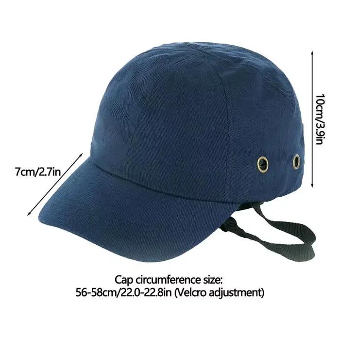 Chapeau de vélo respirant de style baseball avec sangle réglable