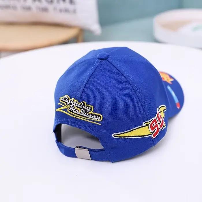 Lightning McQueen printemps automne été chapeau enfant voitures dessin animé chapeau visière protection solaire casquette baseball décontractée cadeau occasionnels enfants jouets anniversaire surprise