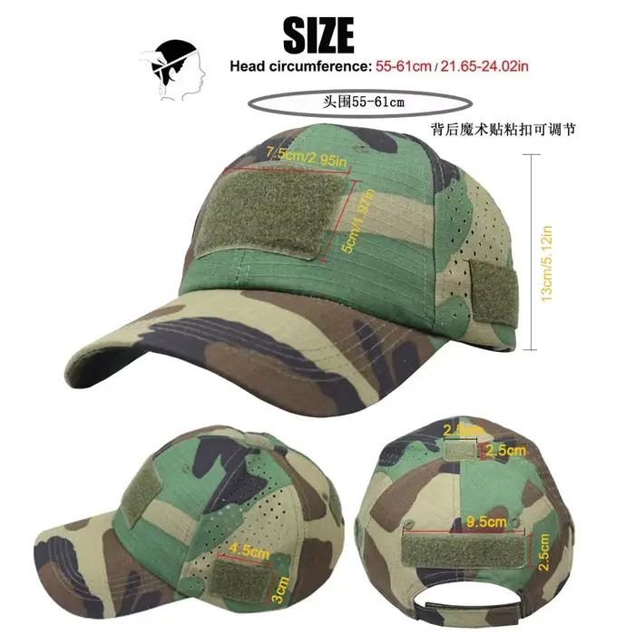 Casquette de baseball tactique d'extérieur pour homme