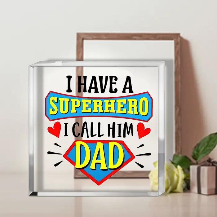 Cadeau souvenir de la fête des pères pour papa