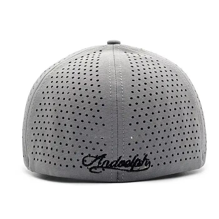 Casquette de baseball à grande tête pour femmes, polyester, lettres, style sport, ajustée, extensible, quatre saisons, décontracté, adulte