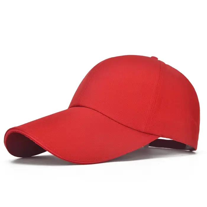 Casquette de baseball extra longue ajustable en toile coton protection UV idéale pour les voyages randonnées plage et activités de plein air style sportif multifonction universel pour femmes et hommes