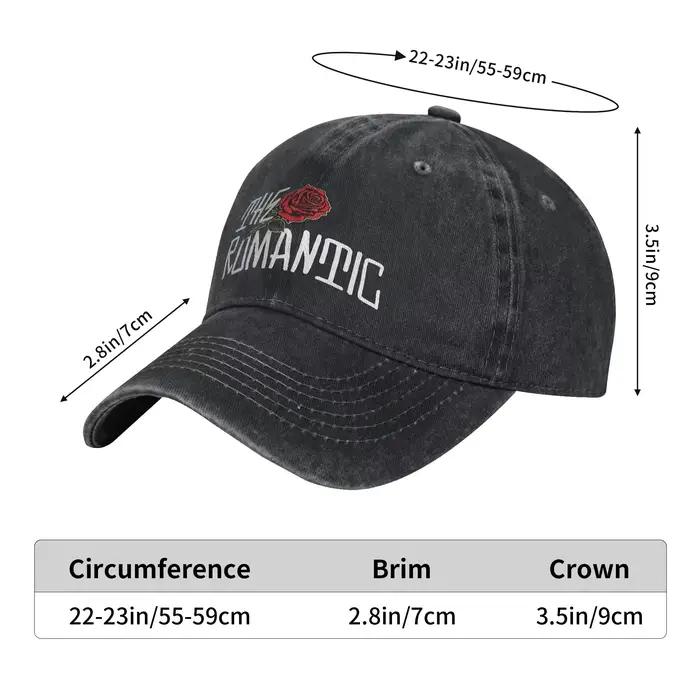 Casquette de baseball classique personnalisée Bruno Mars The Romantic Rose Rock pour hommes et femmes