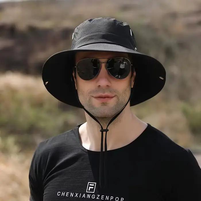 Chapeau de pêcheur imperméable pour l'extérieur