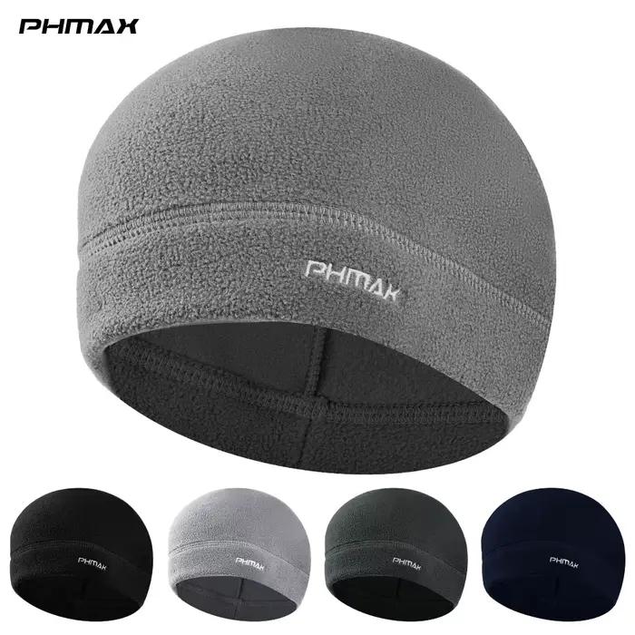Casquette de Cyclisme en Polaire PHMAX Chaud et Coupe-Vent pour Hommes et Femmes Occasions Extérieures et Plein Air