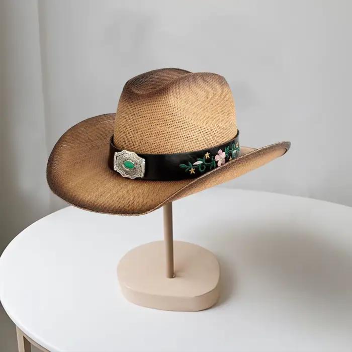 Chapeau de Cowgirl Vintage pour hommes et femmes