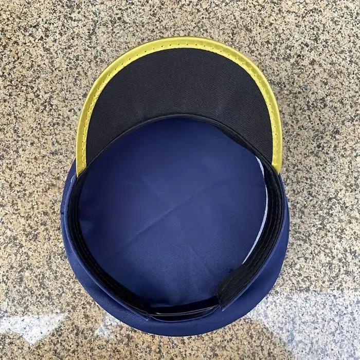 1 chapeau plat bleu mignon à la mode pour toutes les saisons | Fête de carnaval de cosplay pour les fêtes