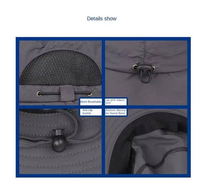 Chapeau de pêche unisexe pour hommes et femmes
