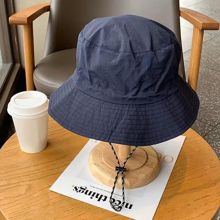 Chapeau seau anti-UV en nylon pour femmes protection solaire anti-UV résistant à l'eau pour activités plein air été camping randonnée alpinisme