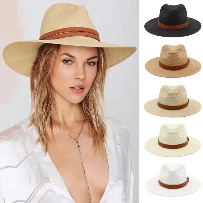 Chapeau de paille Panaman à grande tête de 60CM