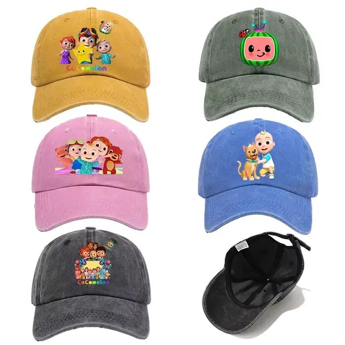 Casquette de baseball Cocomelon pour garçon et fille