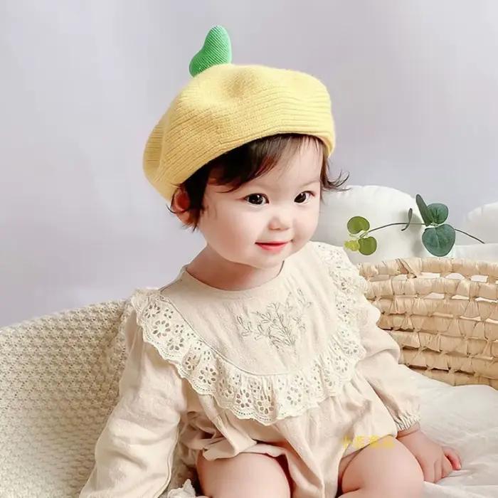 Casquette d'extérieur décontractée et mignonne pour nouveau-né