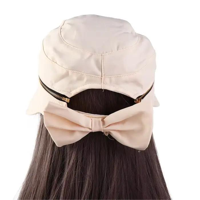 Chapeau de soleil amovible pour femme