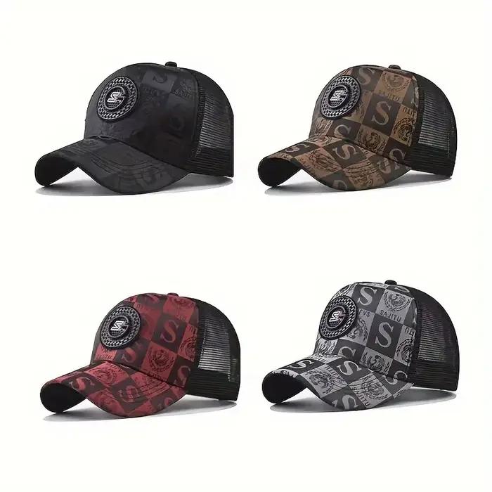 Casquette de baseball en polyester tissage à la main multifonction sport pour homme et femme extérieure toute saison usage occasionnels et cadeaux