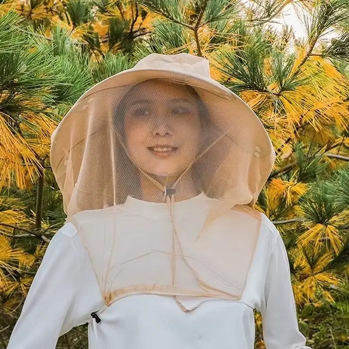 Casquette de pêche en plein air anti-moustique